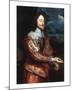 Portrait of Charles I-Sir Anthony Van Dyck-Mounted Giclee Print