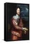 Portrait of Charles I-Sir Anthony Van Dyck-Framed Stretched Canvas