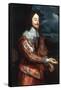 Portrait of Charles I-Sir Anthony Van Dyck-Framed Stretched Canvas