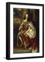 Portrait of Charles I-Sir Anthony Van Dyck-Framed Giclee Print