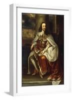 Portrait of Charles I-Sir Anthony Van Dyck-Framed Giclee Print