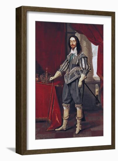 Portrait of Charles I-null-Framed Giclee Print