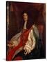 Portrait of Charles II (1630-85) C.1660-65-John Michael Wright-Stretched Canvas