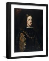 Portrait of Charles II of Spain, 1680-1683-Claudio Coello-Framed Giclee Print