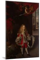 Portrait of Charles II of Spain as a Child, 1667-1670-Sebastian de Herrera Barnuevo-Mounted Giclee Print
