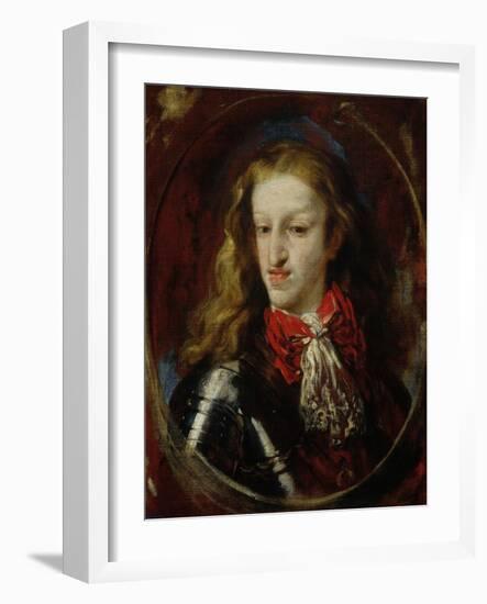 Portrait of Charles II-Claudio Coello-Framed Giclee Print