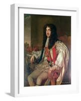 Portrait of Charles II-Sir Peter Lely-Framed Giclee Print