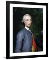 Portrait of Charles IV of Bourbon-Anton Raphael Mengs-Framed Giclee Print