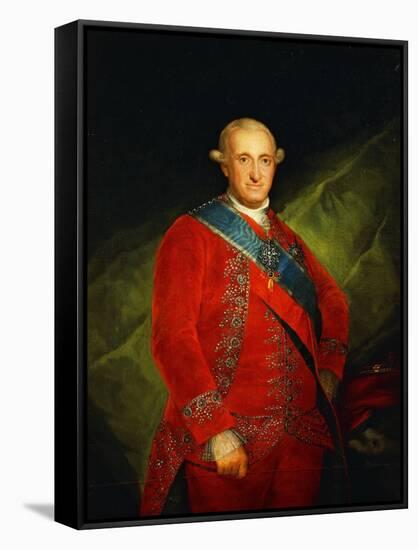 Portrait of Charles IV of Bourbon-null-Framed Stretched Canvas