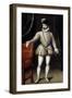 Portrait of Charles Ix, King of France - by Francois Clouet-null-Framed Giclee Print