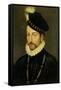 Portrait of Charles IX, King of France. Ca. 1570-Francois Clouet-Framed Stretched Canvas