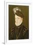 Portrait of Charles IX (Panel) (Related to Drawing in Hermitage, St. Petersburg)-Francois Clouet-Framed Giclee Print