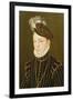 Portrait of Charles IX (Panel) (Related to Drawing in Hermitage, St. Petersburg)-Francois Clouet-Framed Giclee Print