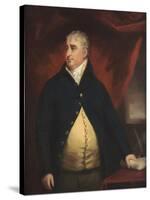 Portrait of Charles James Fox-Sir Henry Raeburn-Stretched Canvas