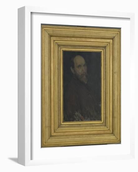 Portrait of Charles Lang Freer, 1902-03 (Oil on Wood Panel)-James Abbott McNeill Whistler-Framed Giclee Print