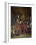 Portrait of Charles Le Brun, Painter to the King, 1686-Nicolas Lancret-Framed Giclee Print
