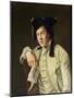 Portrait of Charles Lee Lewis (1740-1803)-Nathaniel Hone-Mounted Giclee Print