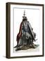 Portrait of Charles Martel (688-741), Frankish military and political leader-French School-Framed Giclee Print