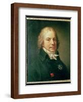 Portrait of Charles Maurice De Talleyrand-Perigord (1754-1838)-Pierre-Paul Prud'hon-Framed Giclee Print