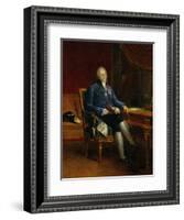 Portrait of Charles Maurice De Talleyrand Perigord, Prince of Benevent, 1808-Francois Gerard-Framed Art Print