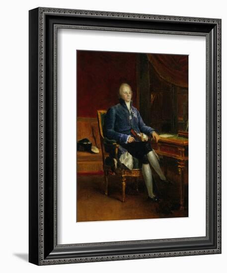 Portrait of Charles Maurice De Talleyrand Perigord, Prince of Benevent, 1808-Francois Gerard-Framed Art Print