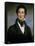 Portrait of Charles Nodier-Paulin Jean Baptiste Guerin-Framed Stretched Canvas