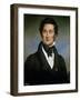 Portrait of Charles Nodier-Paulin Jean Baptiste Guerin-Framed Giclee Print