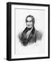 Portrait of Charles Nodier-Emile Lassalle-Framed Giclee Print
