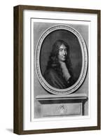 Portrait of Charles Perrault-Etienne Baudet-Framed Giclee Print