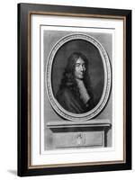 Portrait of Charles Perrault-Etienne Baudet-Framed Giclee Print