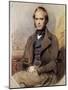 Portrait of Charles Robert Darwin-null-Mounted Giclee Print