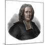 Portrait of Charles Rollin (1661-1741) French historian and educator-French School-Mounted Giclee Print