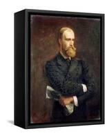 Portrait of Charles Stewart Parnell (1846-91) 1892-Sydney Prior Hall-Framed Stretched Canvas