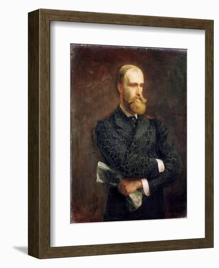 Portrait of Charles Stewart Parnell (1846-91) 1892-Sydney Prior Hall-Framed Giclee Print