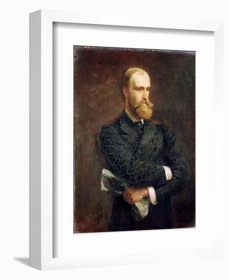 Portrait of Charles Stewart Parnell (1846-91) 1892-Sydney Prior Hall-Framed Giclee Print