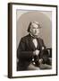 Portrait of Charles Sumner-null-Framed Photographic Print