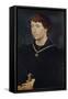 Portrait of Charles the Bold-Rogier van der Weyden-Framed Stretched Canvas