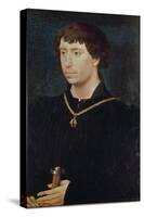 Portrait of Charles the Bold-Rogier van der Weyden-Stretched Canvas