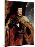 Portrait of Charles the Temerary, 1618 (Oil on Wood)-Peter Paul Rubens-Mounted Giclee Print