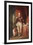 Portrait of Charles Theophilus, 1st Baron Metcalfe, C.1835-null-Framed Giclee Print