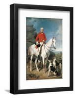 Portrait of Charles Trelawny-Sir Francis Grant-Framed Art Print