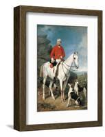 Portrait of Charles Trelawny-Sir Francis Grant-Framed Art Print