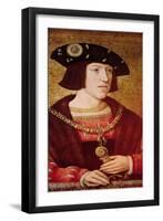 Portrait of Charles V (1500-1558)-Bernard van Orley-Framed Giclee Print