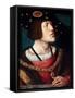 Portrait of Charles V, Holy Roman Emperor by Bernard Van Orley-Fine Art-Framed Stretched Canvas