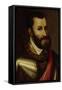 Portrait of Charles V, Holy Roman Emperor, C.18th-Titian (Tiziano Vecelli)-Framed Stretched Canvas