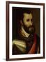 Portrait of Charles V, Holy Roman Emperor, C.18th-Titian (Tiziano Vecelli)-Framed Giclee Print