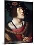 Portrait of Charles V, Holy Roman Emperor-Bernard Van orley-Mounted Giclee Print