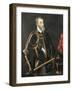 Portrait of Charles V of Hasburg, Emperor of the Holy Roman Empire-Titsiro Kabemono-Framed Giclee Print