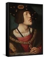 Portrait of Charles V of Spain (1500-155), 1519-Bernaert Van Orley-Framed Stretched Canvas