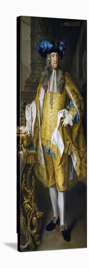 Portrait of Charles VI of Austria-null-Stretched Canvas